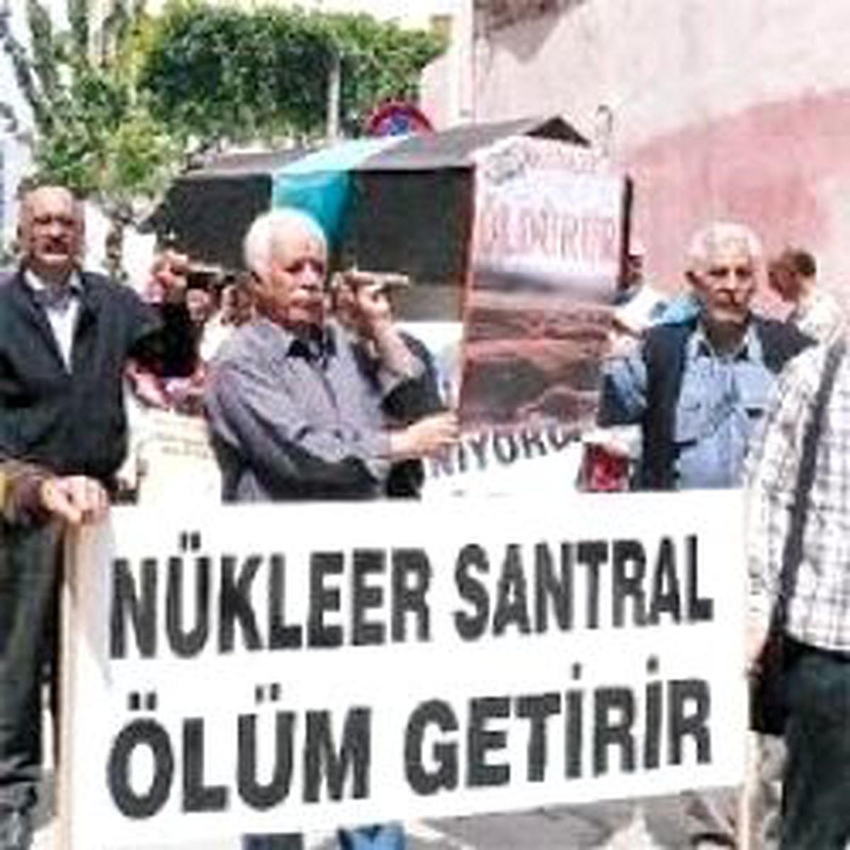 Akkuyu'yu Tabutlu Helvalı Protesto
