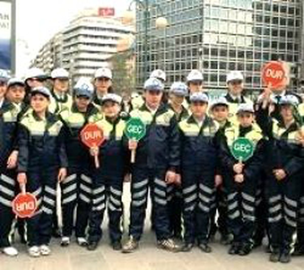 Kızılay'da Trafik Miniklere Emanet