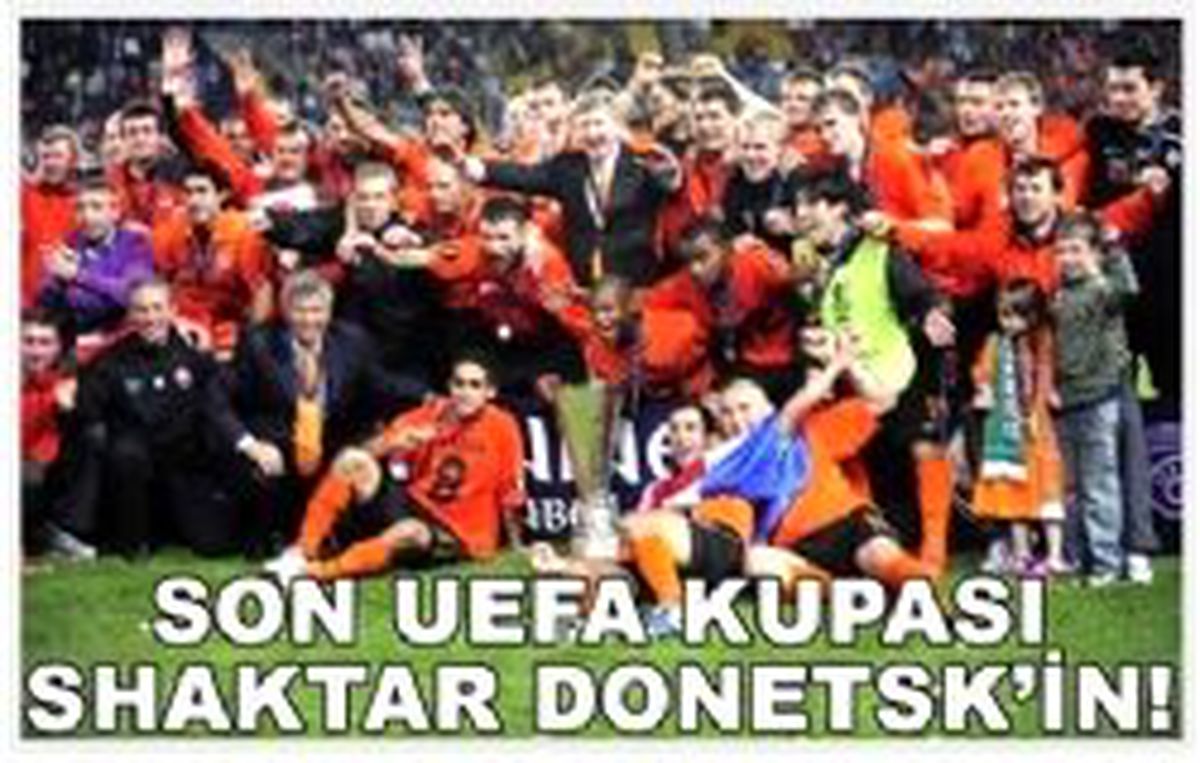 Tarihi Finalin Galibi Shakhtar