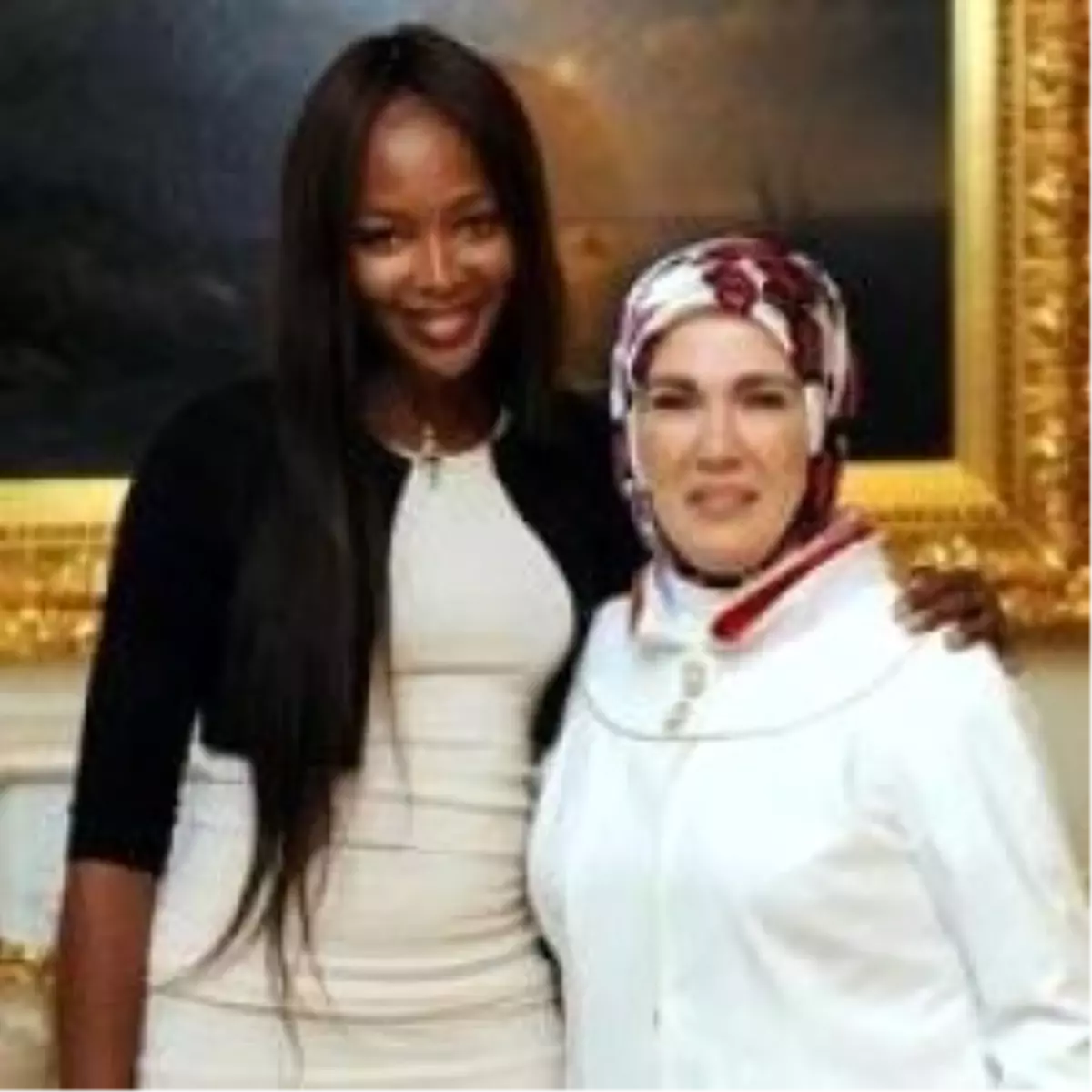 Emine Erdoğan, Naomi Campbell ile Görüştü