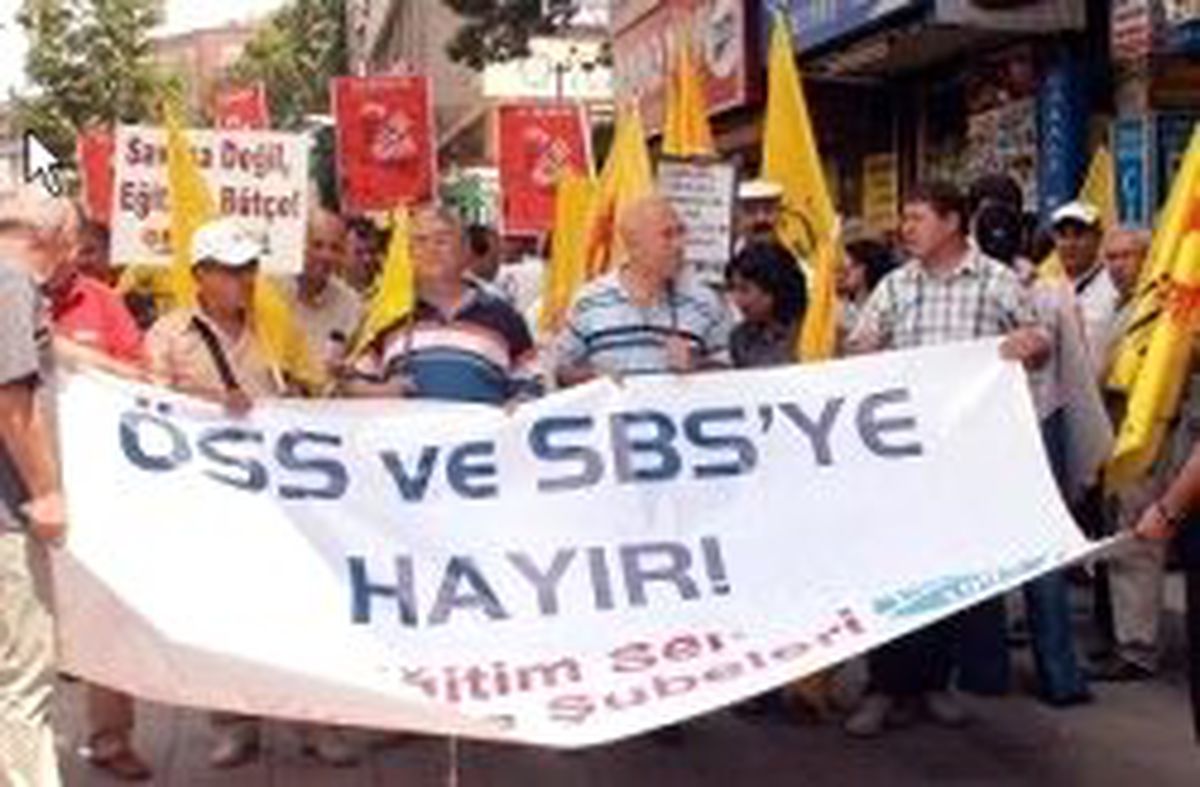 Sınavı Protesto Eylemi