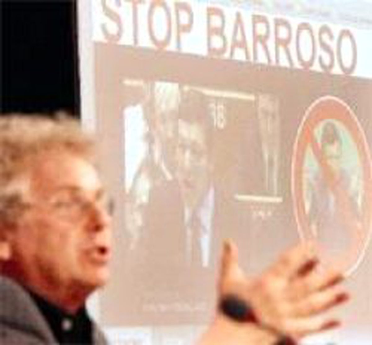AP'de 'Barroso'ya Hayır' Kampanyası