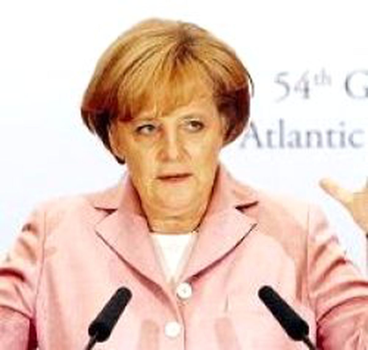 Merkel Döner Kesip Yedi