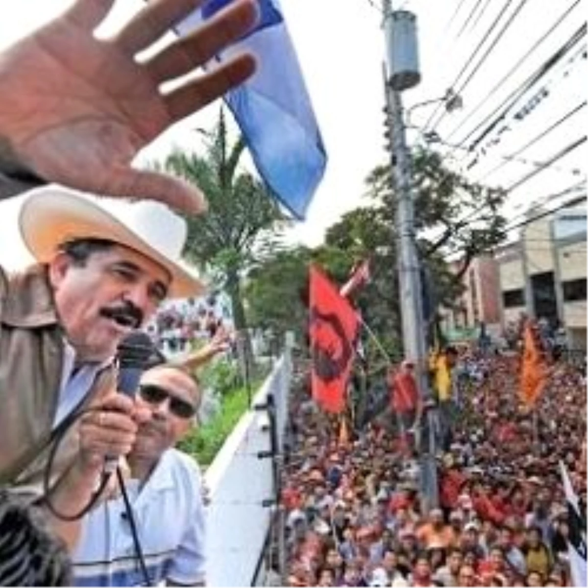 Brezilya Elçiliğinde Honduras İçin Savaş