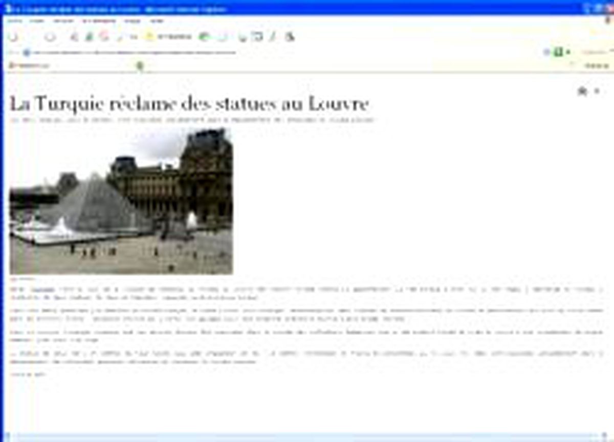 Louvre'a 'Heykelleri İade Et' Mektubu
