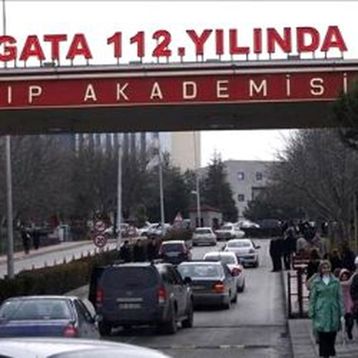 GATA Önünde Protesto