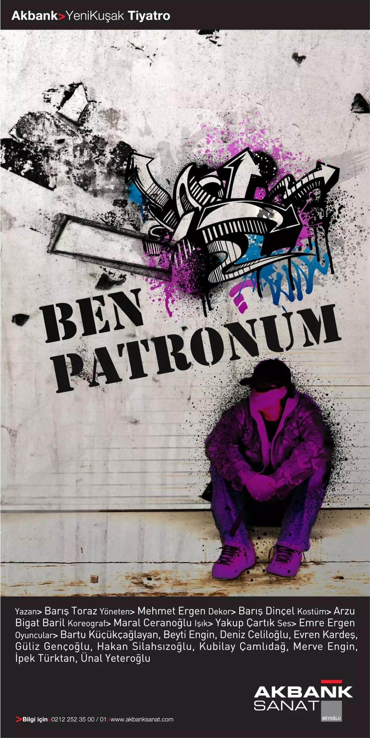 Akbank Yeni Kuşak Tiyatro\'dan "Ben Patronum"