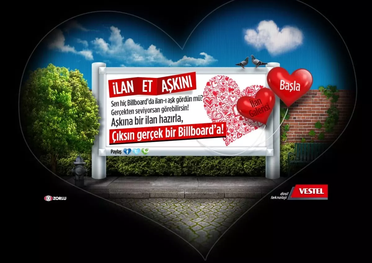 İlan-I Aşk Etmek İsteyenler