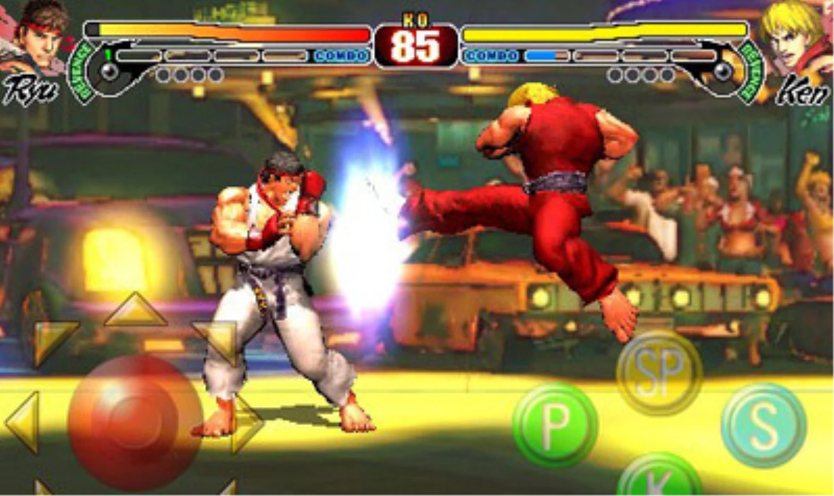 Street Fighter, İphone\'da!