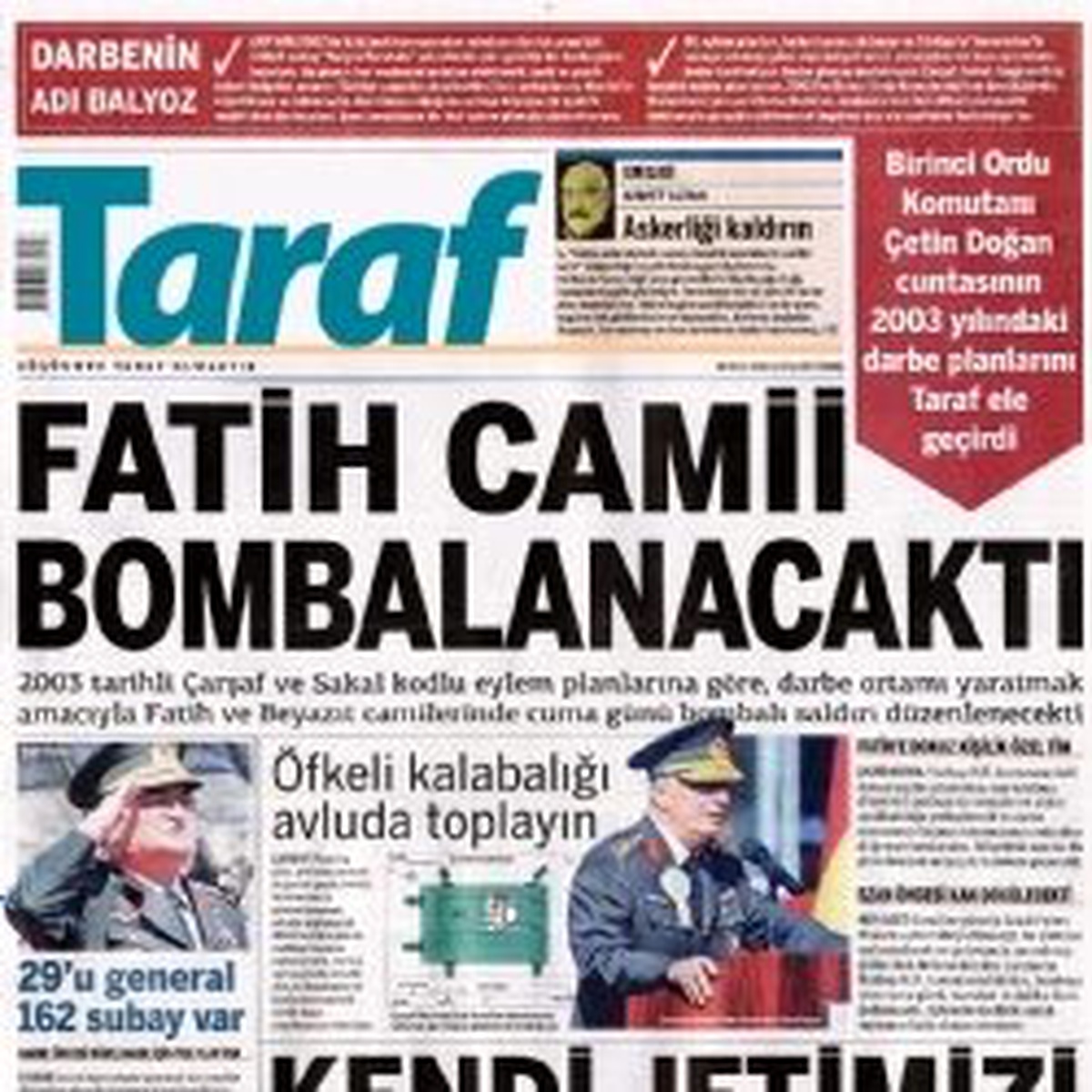Gözaltıların Ortak Noktası Darbe Planı