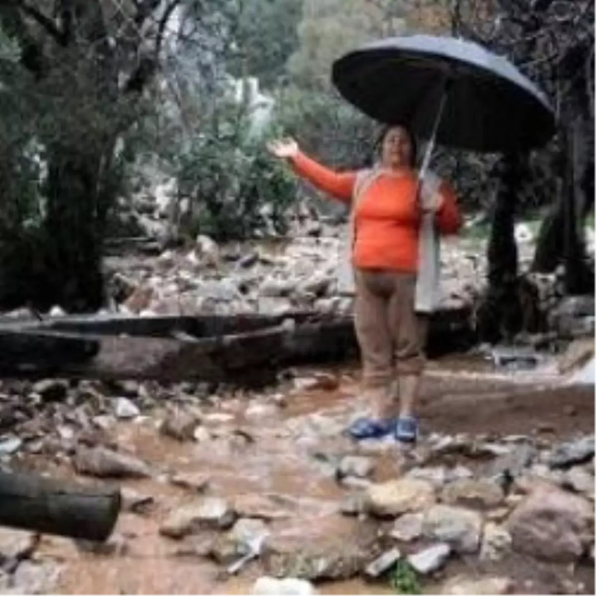 Altınlarını Sel Aldı, Götürdü