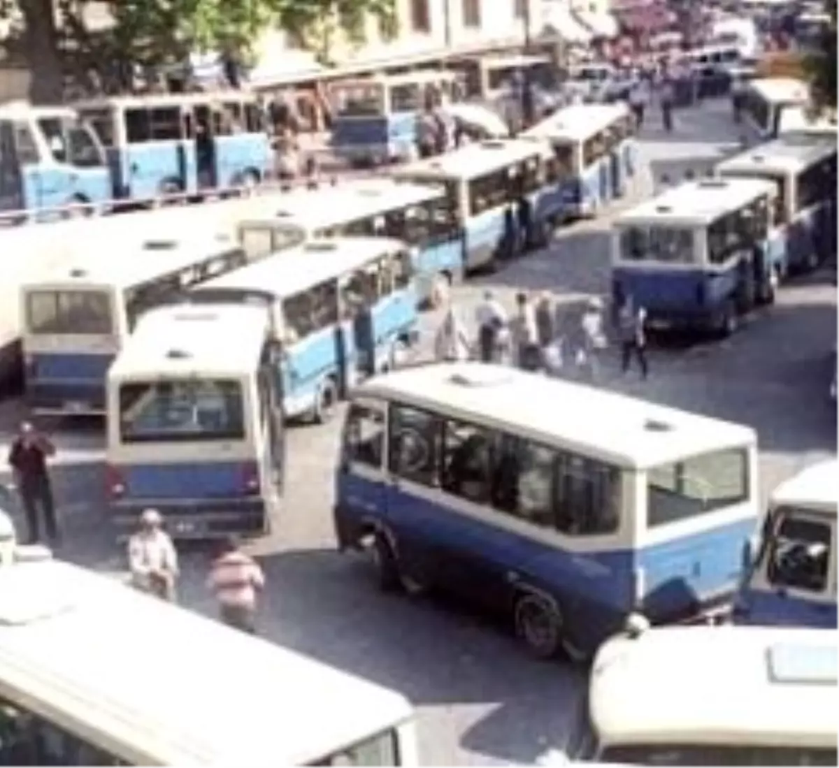 Dolmuşlara Yeni Bekleme Alanları