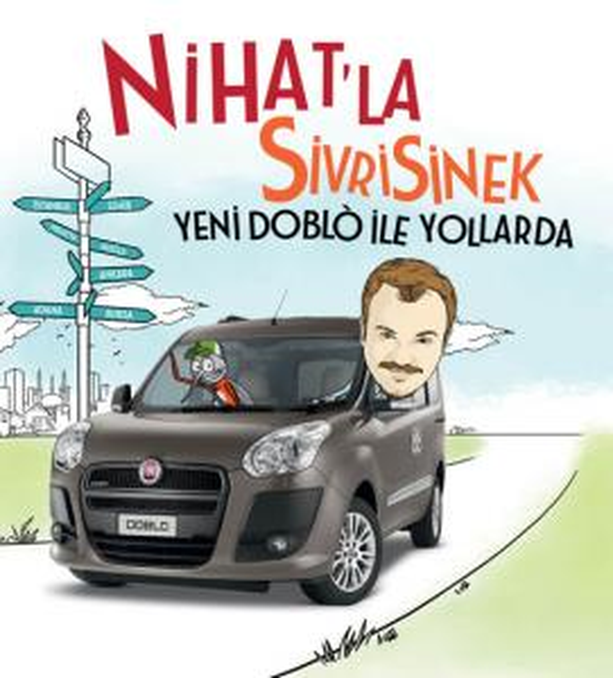 Nihat ve Sivrisinek Yeni Fiat Doblo ile Yollara Çıkıyor, İlk Durak Çanakkale!