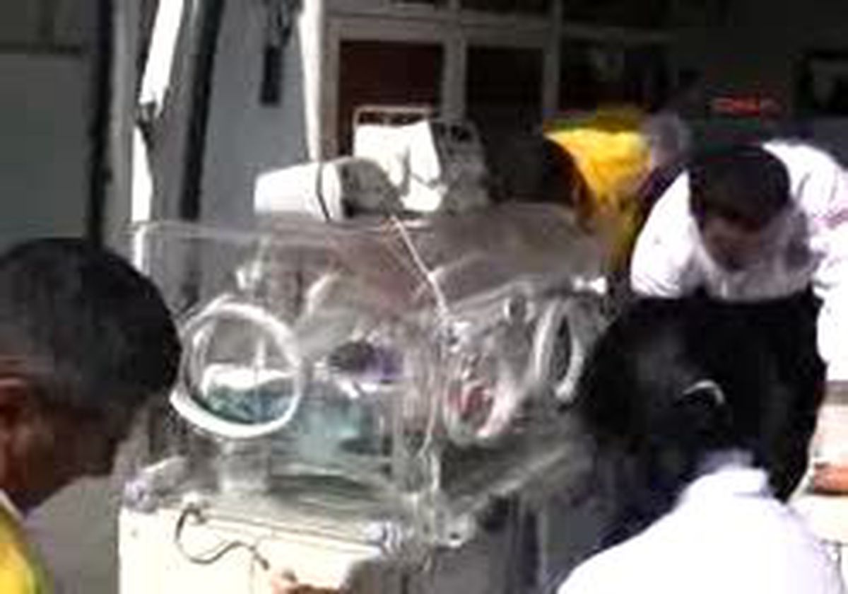 Alanya - 700 Gram Doğan 23 Haftalık Bebek Ambulans Helikopte