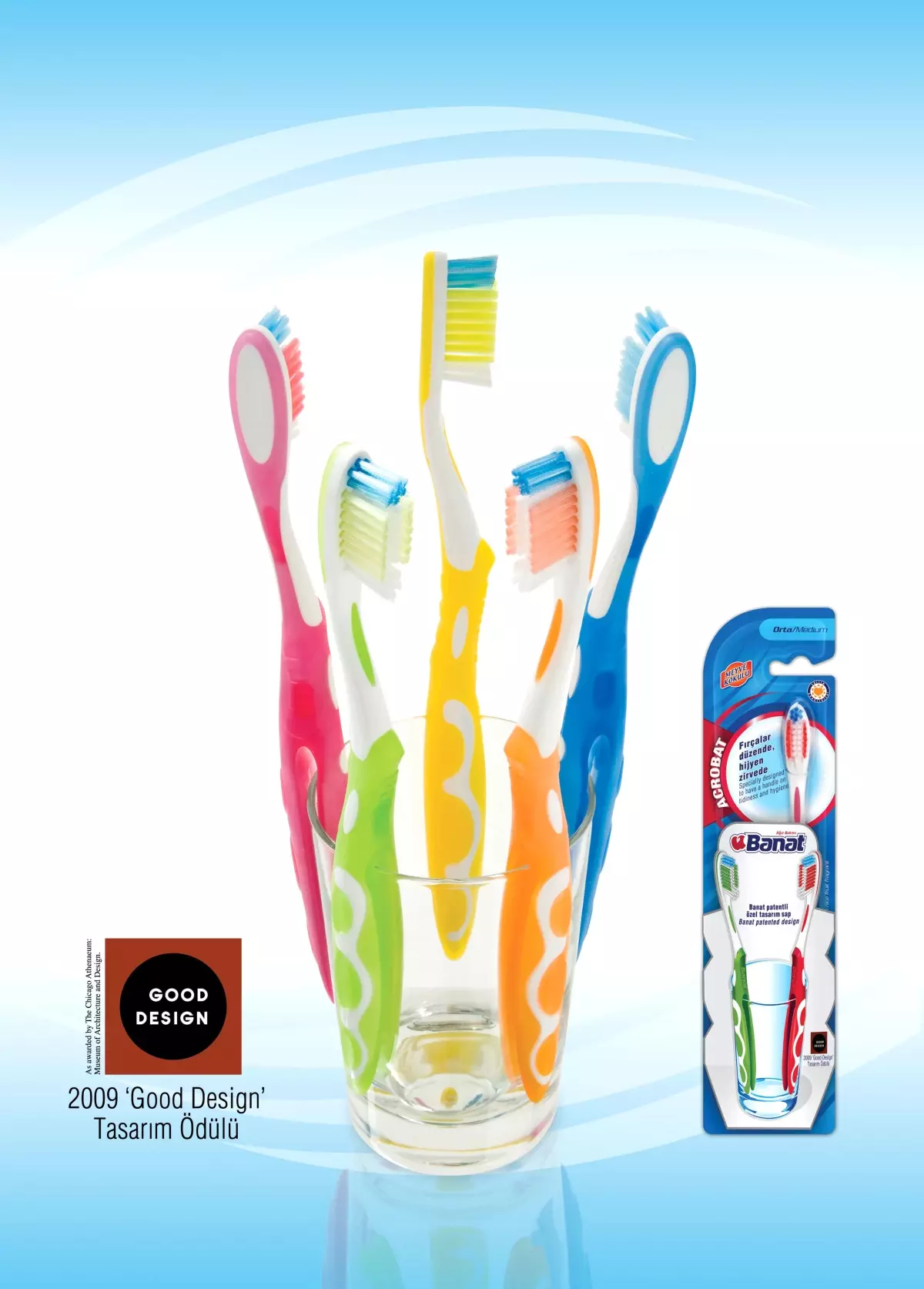 Banat "Acrobat"a "Good Desıgn" Ödülü 
