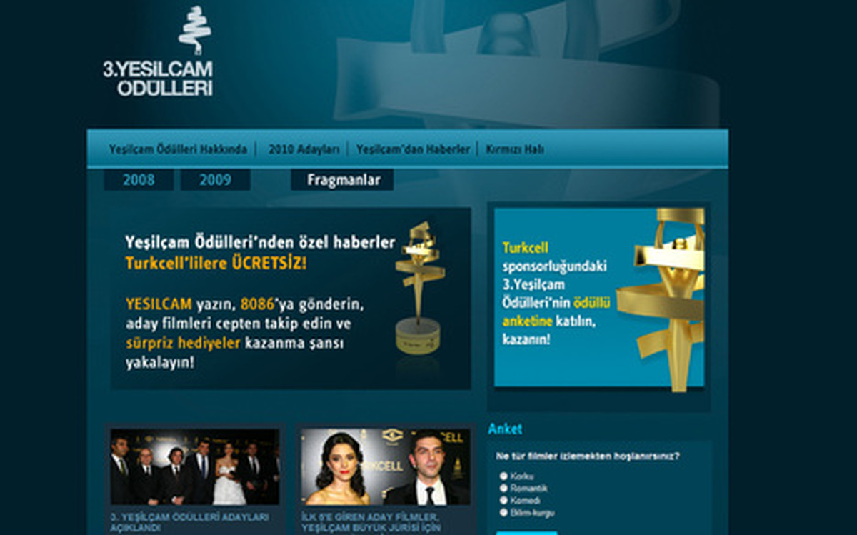 Turkcell'den Yeşilçam Ödülleri