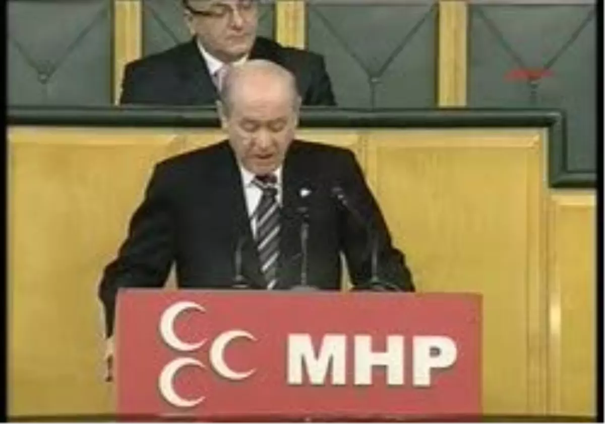 Mhp Lideri Bahçeli: ?Adana Büyükşehir Belediye Başkanı Aytaç