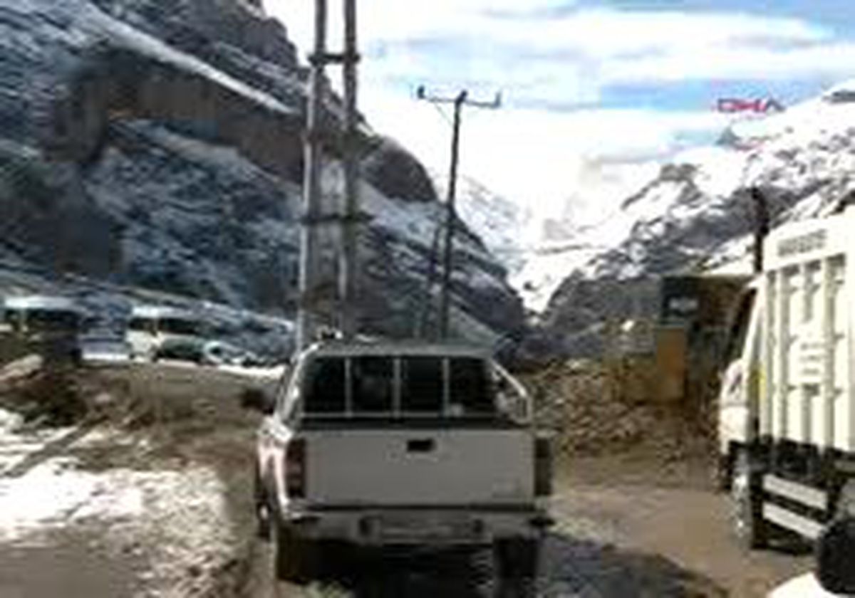 Hakkari - Kar, Van Ve Hakkari?De 126 Köy Yolunu Kapattı