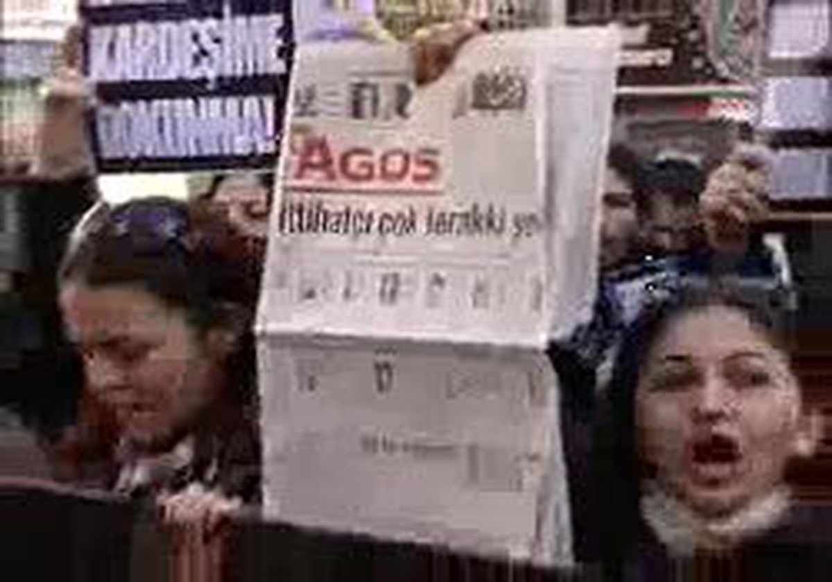 Başbakan'In Açıklamalarına Protesto..