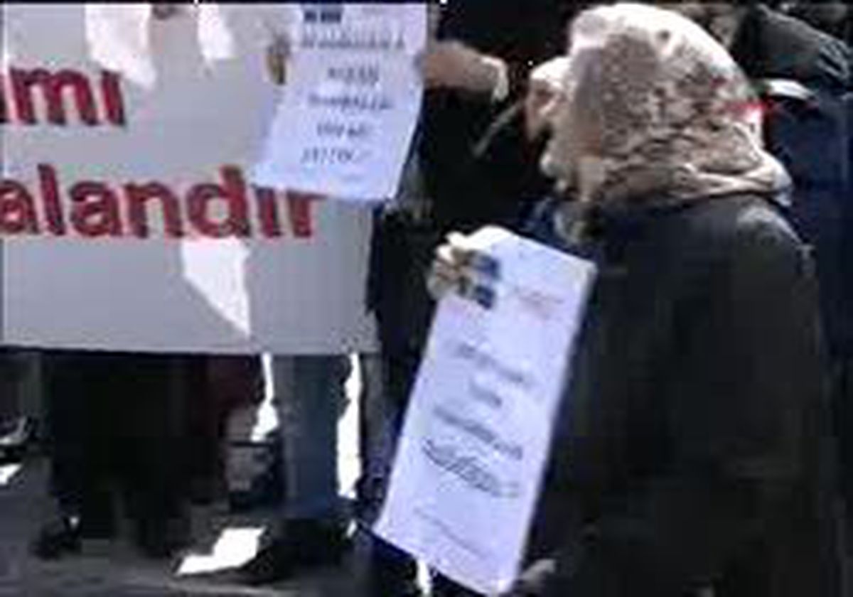 İsveç Başkonsolosluğu Önünde Protesto...