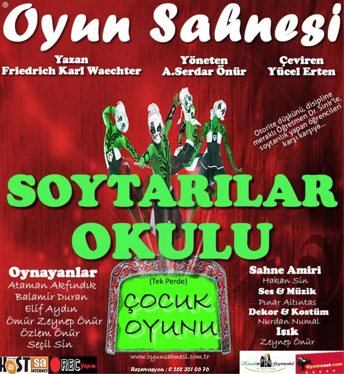 Soytarılar Oyun Sahnesi’nde