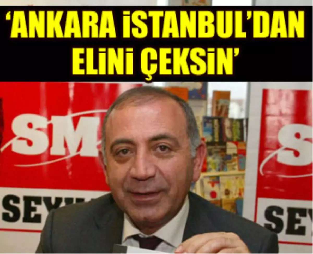 Gürsel Tekin\'den Topbaş\'a İstifa Çağrısı