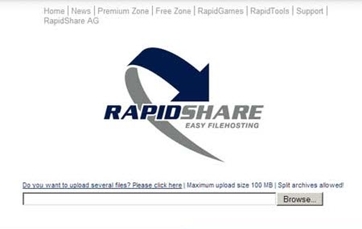 Rapidshare\'den Korsan Önlemi
