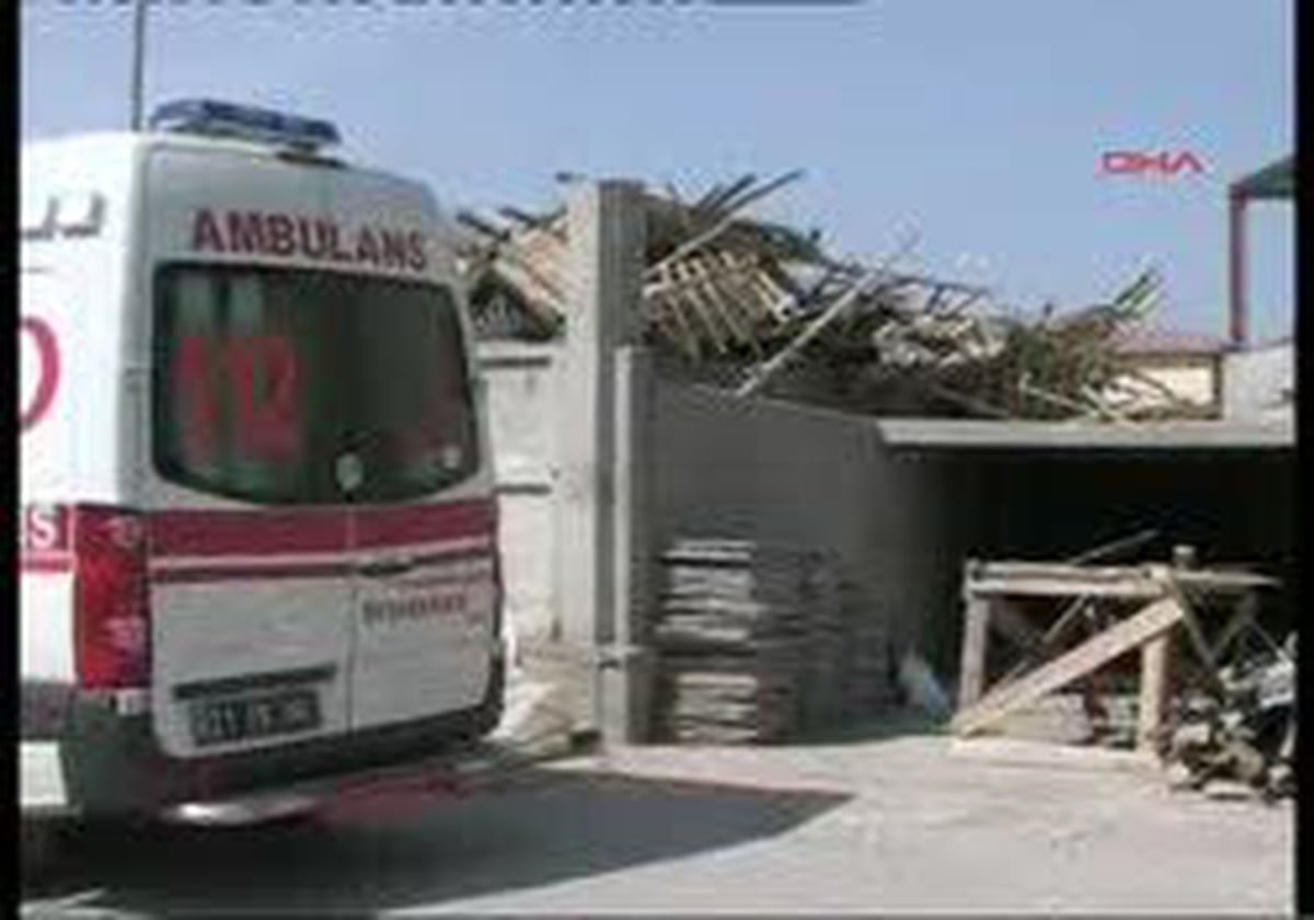 Diyarbakır - İnşaat Çöktü, 7 Yaralı