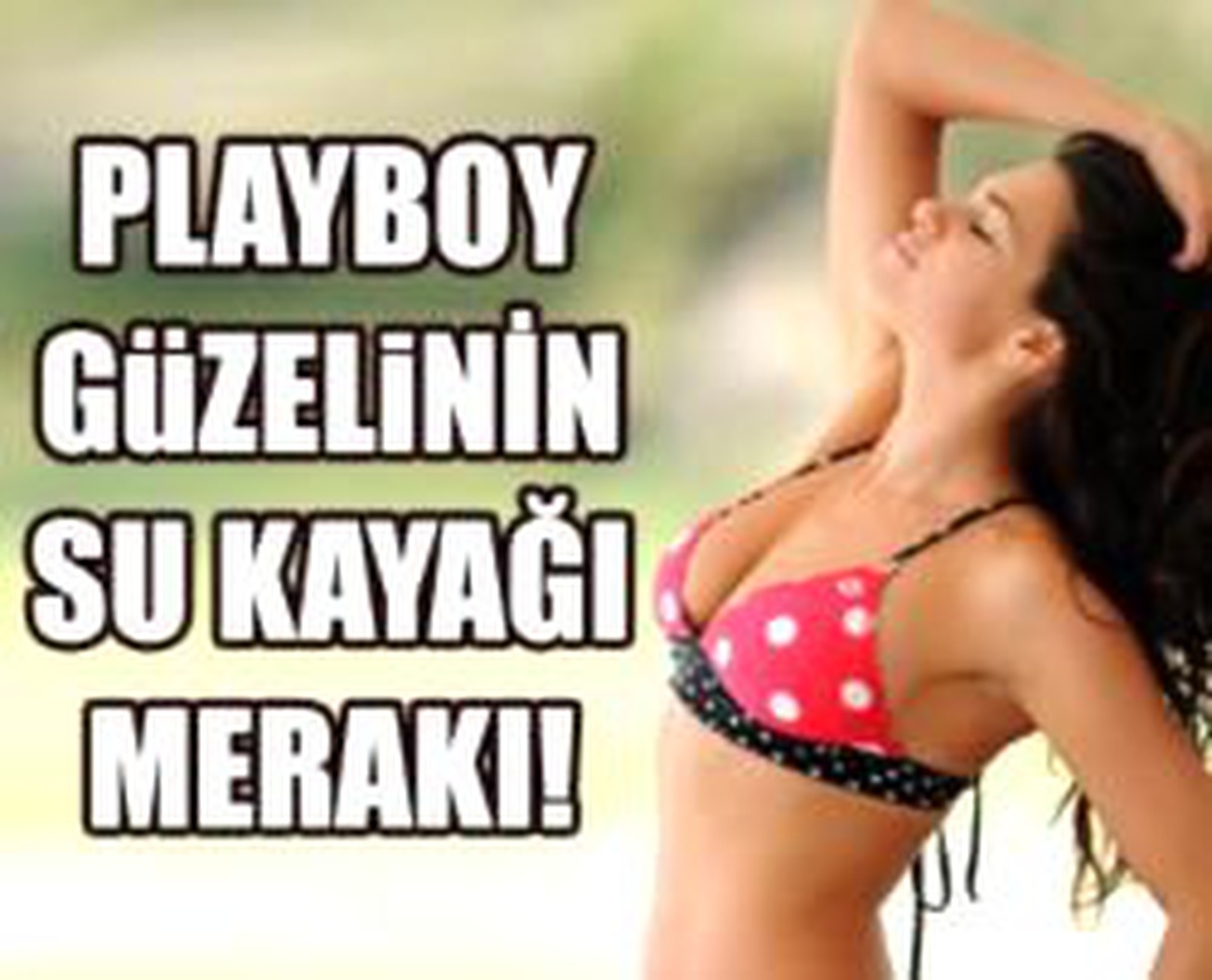 Playboy Güzelinin Su Kayağı Merakı