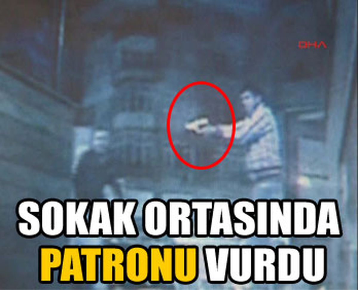 Silahlı Saldırı Anı Güvenlik Kameralarında