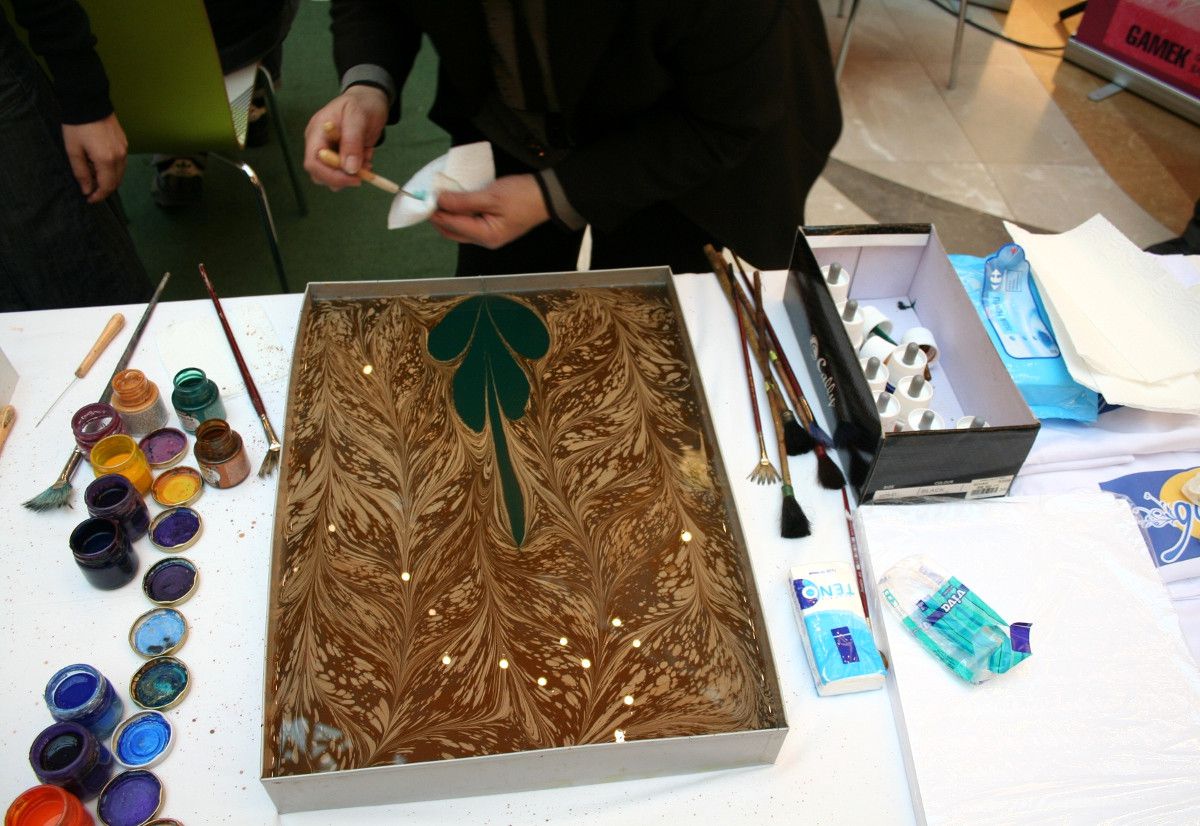 Ebru Sanatı Afrika’ da