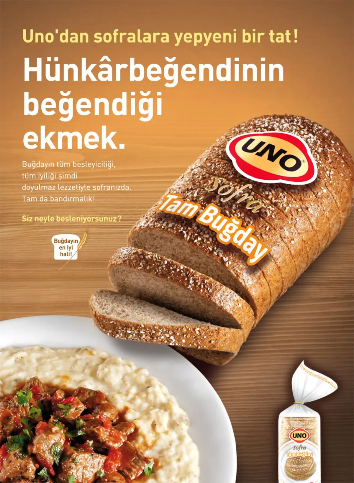 UNO Sofra Ekmekleri, Sofraların Vazgeçilmezi