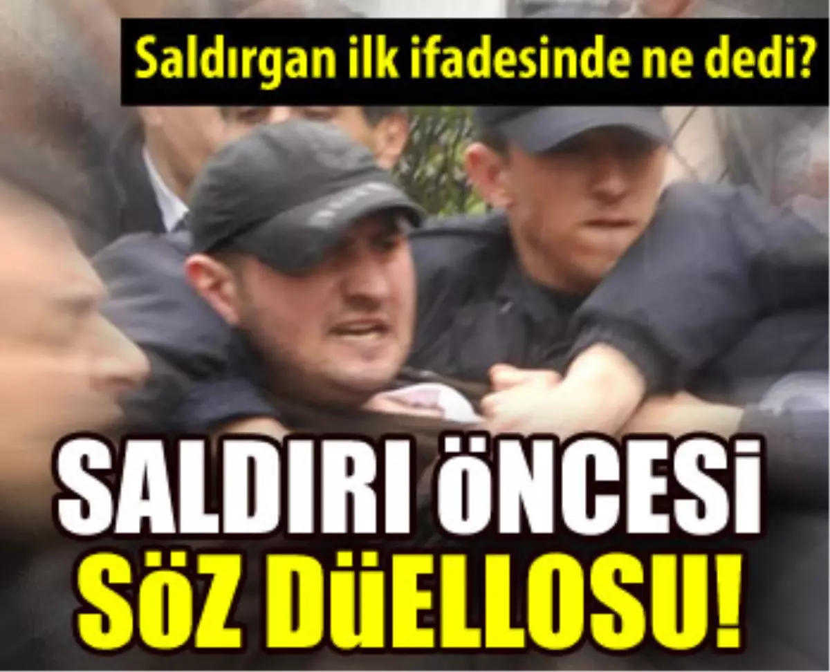 Ahmet Türk\'e Saldırıdan Önce Sakık ile Vatandaşlar Arasında Söz Düellosu