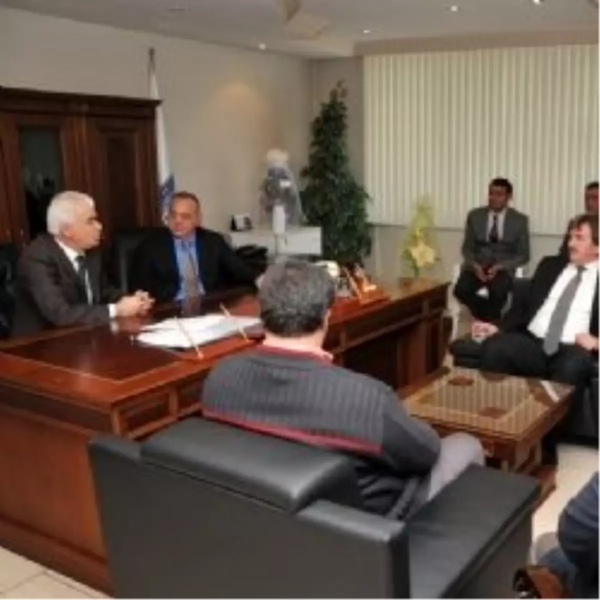 Başkan Ergün Şoförlerin Sıkıntılarını Dinledi