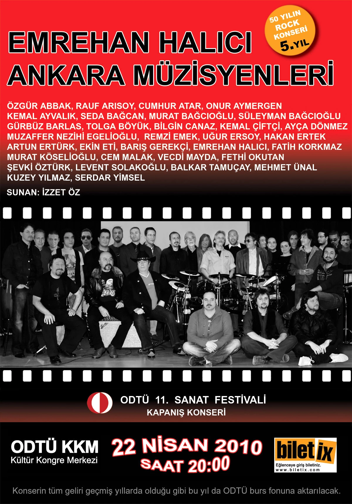 Emrehan Halıcı & Ankara Müzisyenleri – 50 Yılın Rock Konseri - 5. Yıl