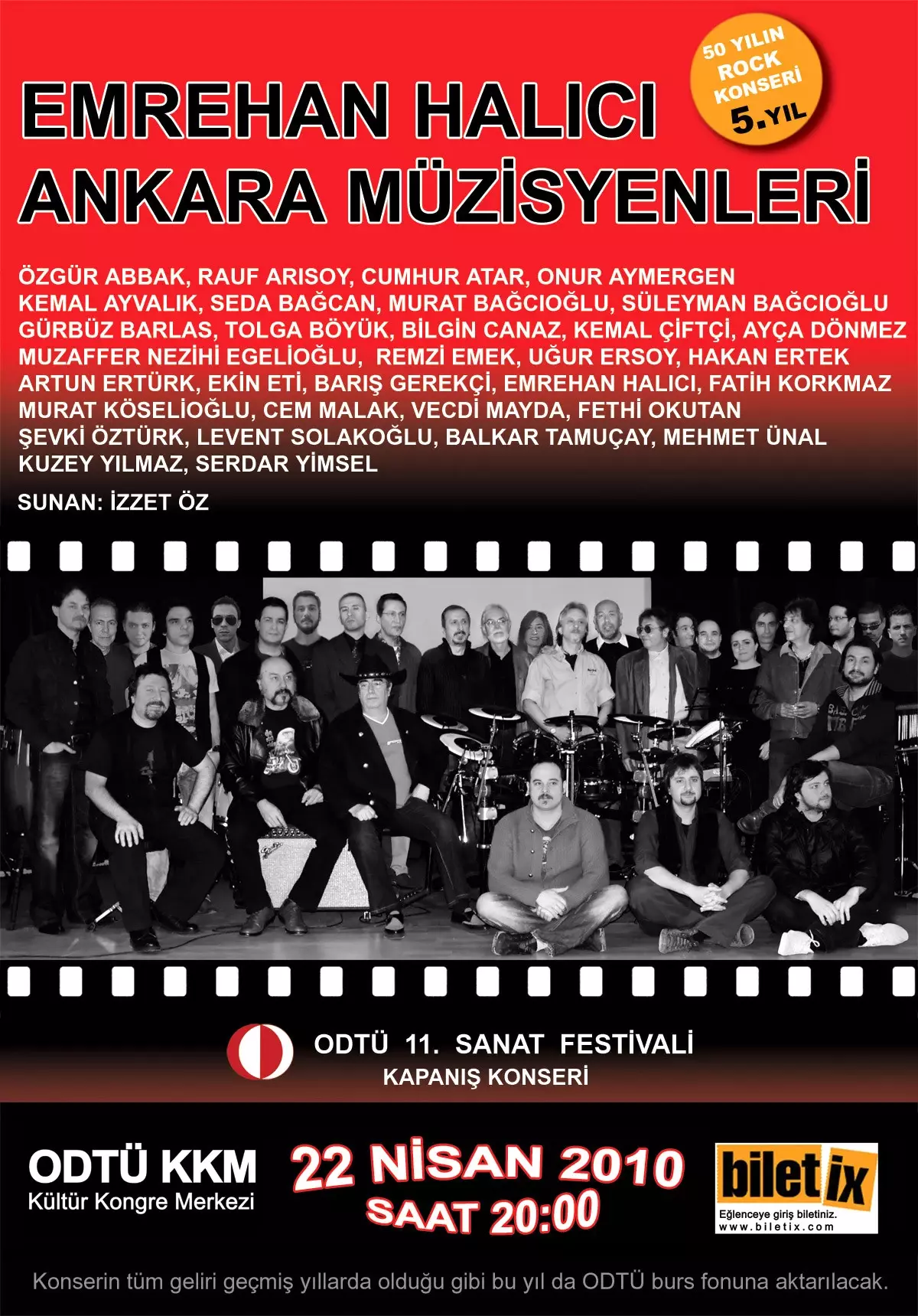 Emrehan Halıcı & Ankara Müzisyenleri – 50 Yılın Rock Konseri - 5. Yıl