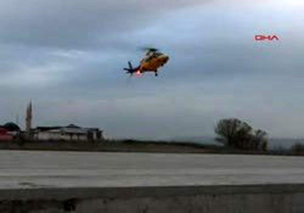 Sivas-2 Günlük Bebek İçin Ambulans Helikopter
