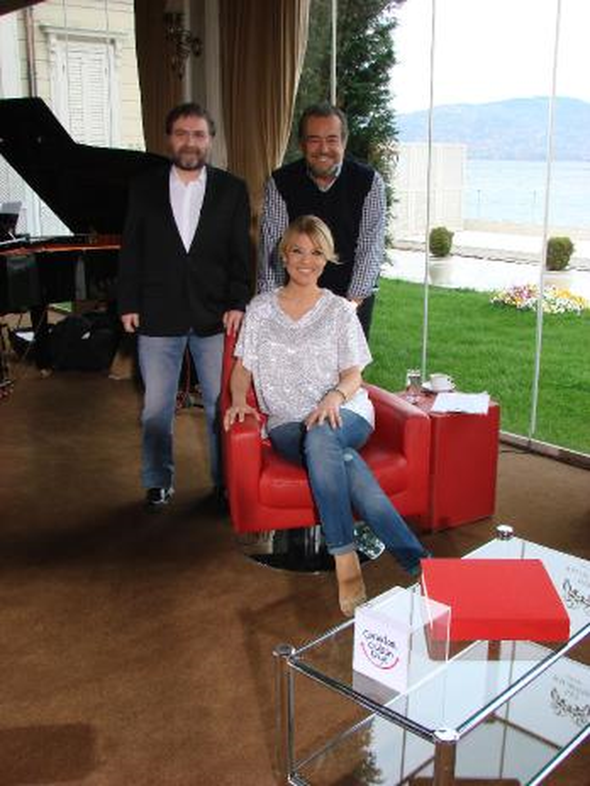 Gülben Ergen ve Ahmet Hakan 'Şeffaf Oda'da