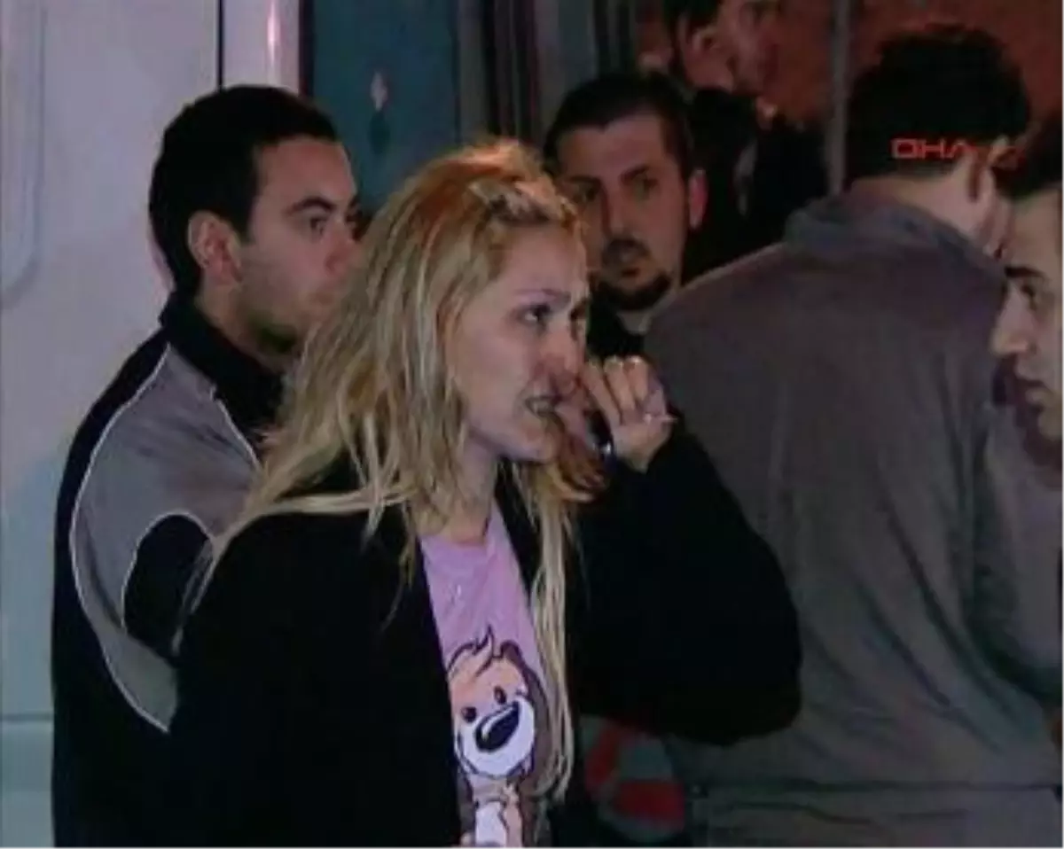 İşyerinin Yanışını İzlerken Gözyaşlarını Tutamadı