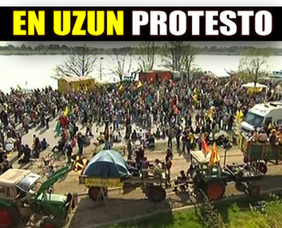 Nükleer Santrallere Karşı 120 Kilometrelik İnsan Zinciri