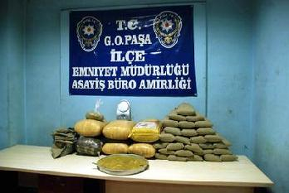 81.5 Kilo Esrar Ele Geçirildi