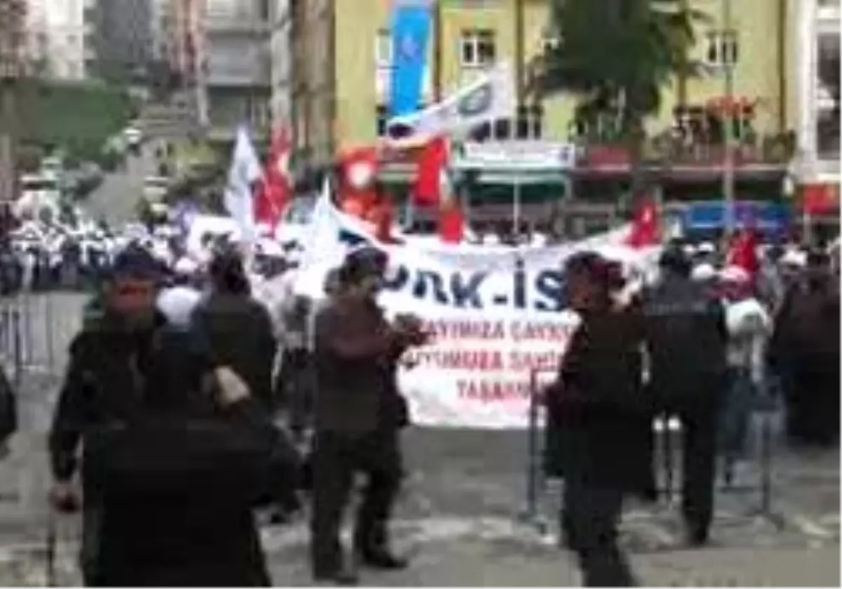 Rize\'De Gerginlik Yaşandı