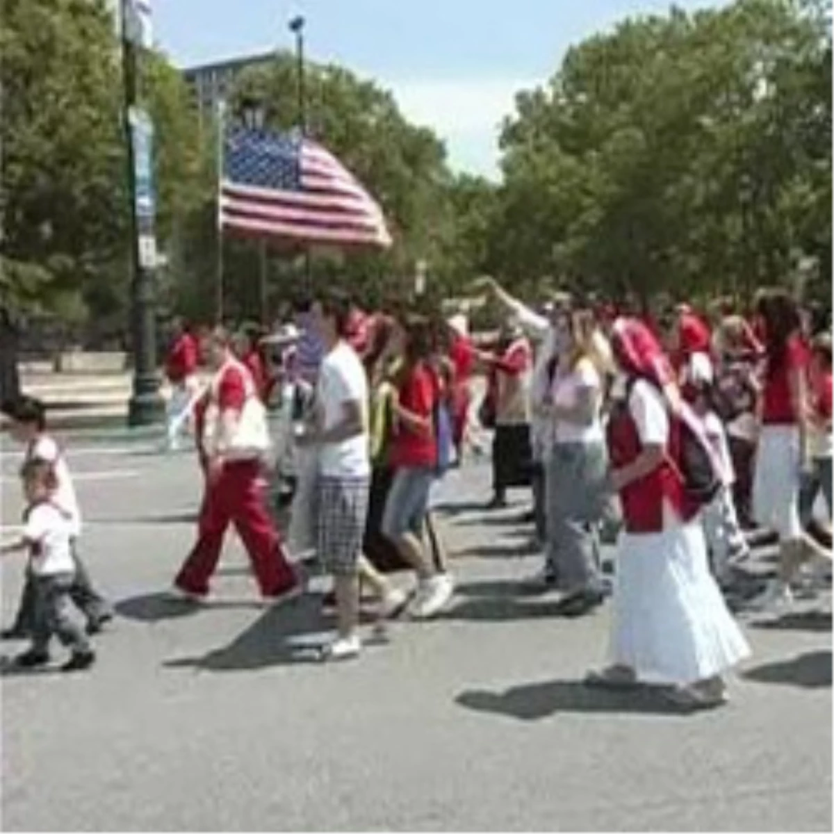 ABD\'de Yılın İlk Türk Günü Yürüyüşü