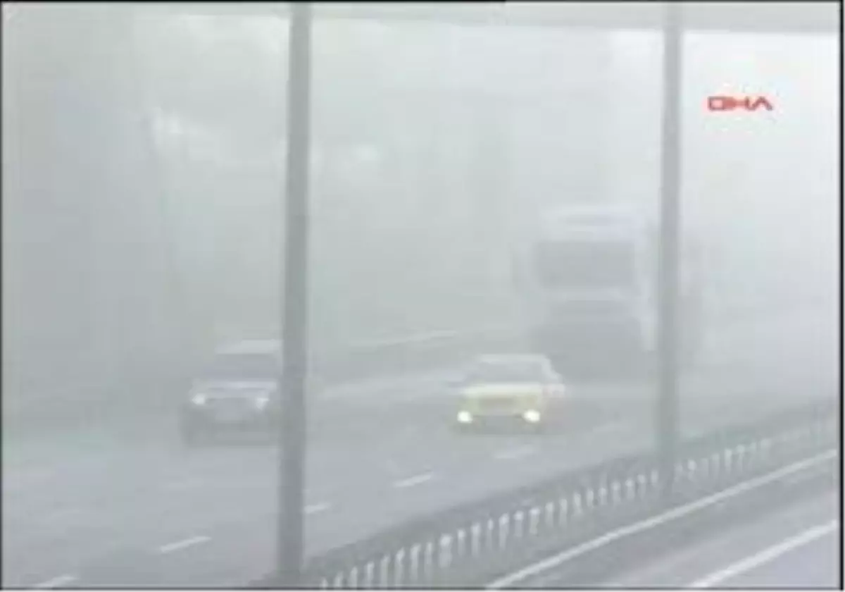 İstanbul'A Sis Sürprizi