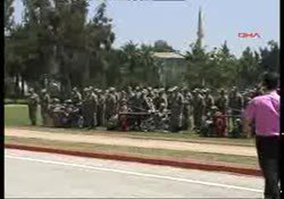 Adana´Da Engelliler Temsili Askerlik Yaptı