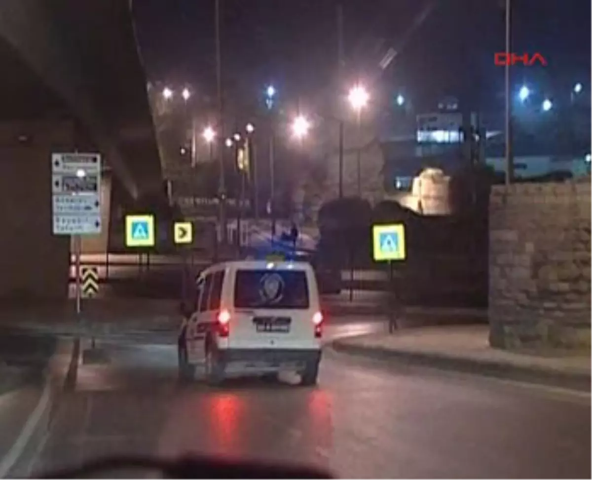 Alkollü Sürücü İstanbul Polisini Peşine Taktı