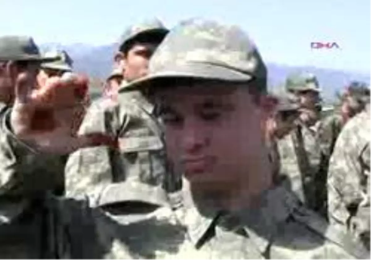 Denizli - Kınalı Kuzular Vatan İçih Yemin Etti, Anneleri Ağl