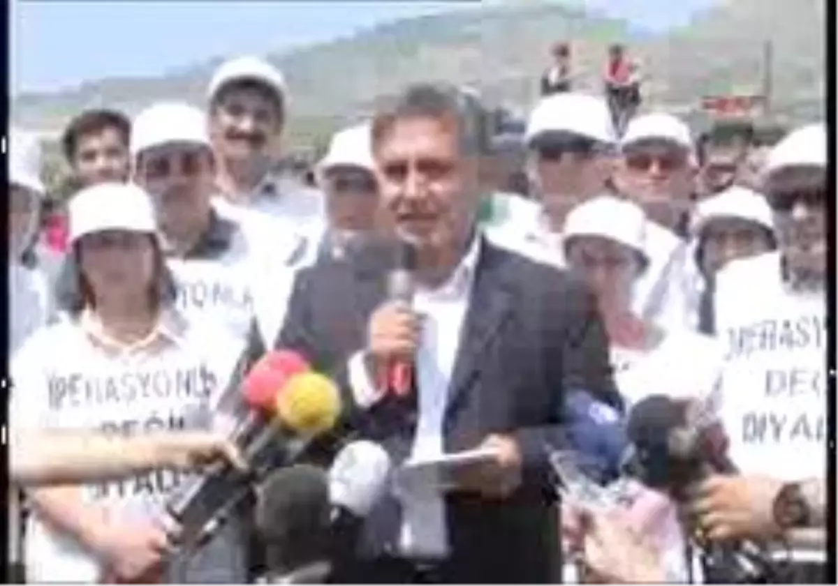 Lice - Ekg 1//Bdp\'Nin Canlı Kalkan Yürüyüşüne Jandarma Barik