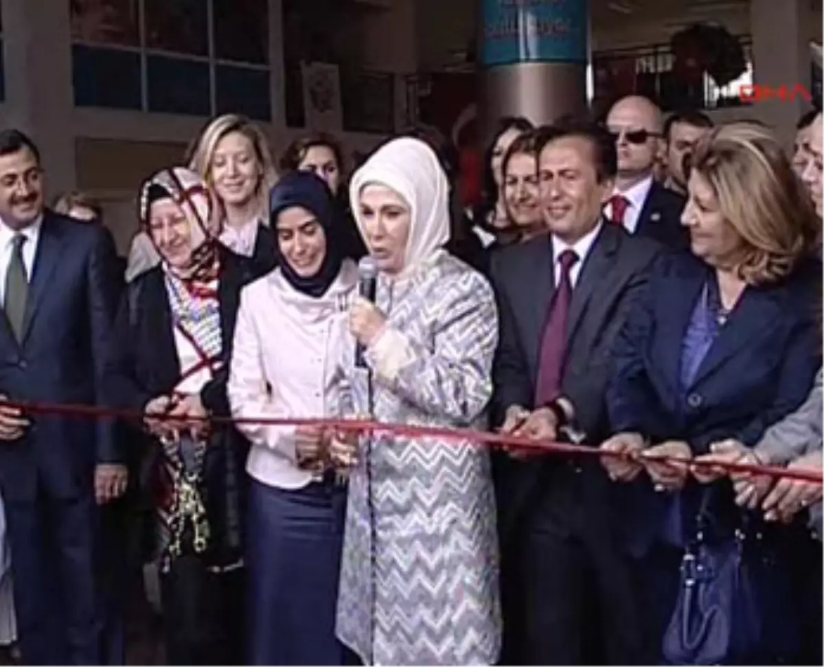 Emine Erdoğan Gönül Elleri Çarşısını Açtı