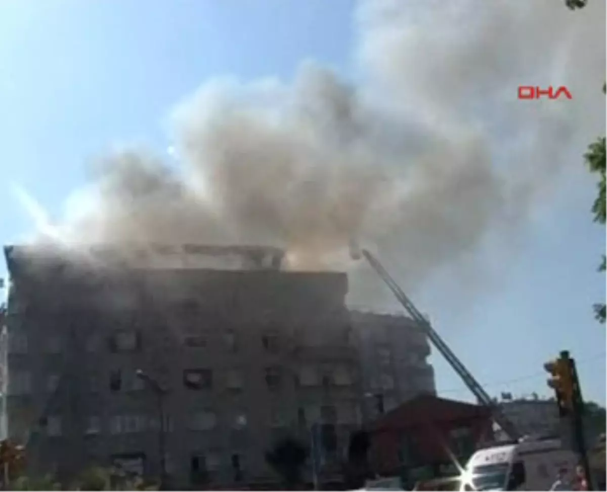 İlköğretim Okulunda Korkutan Yangın